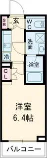 ブライズ高砂【3階】の間取り