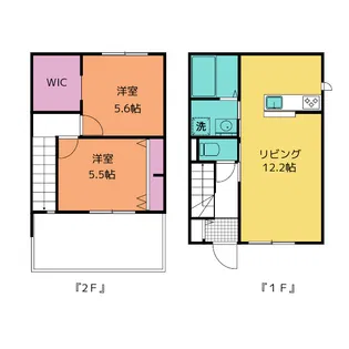 Bell HEBEL 大島町の間取り