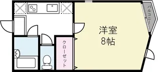 ヴィラ ファルネーゼ【1階】の間取り