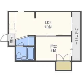 アコーハイツ【2階】の間取り