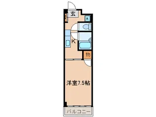 プチシャトレ東和【2階】の間取り