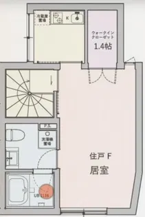 ANNEX SHIN-EKODA【3階】の間取り