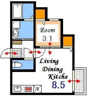 Regalest Arcgrace【3階】の間取り