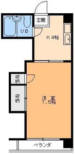 メゾン平井【2階】の間取り