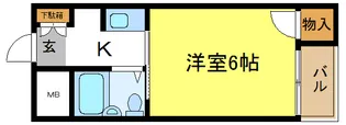 ザラピス【1階】の間取り