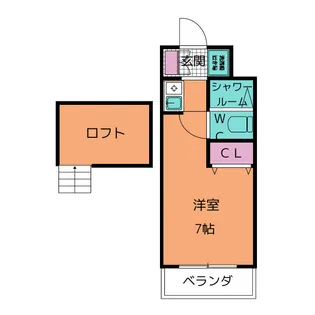 arr heights 平針【3階】の間取り