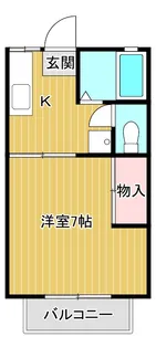 トロス【1階】の間取り