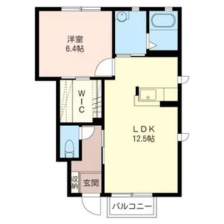 シャーメゾン・パレス【1階】の間取り