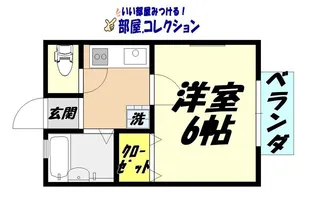 MOON朝日ヶ丘 B【1階】の間取り