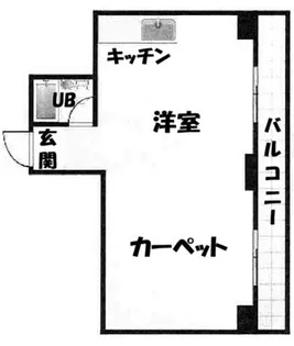 第一メゾン片町【5階】の間取り