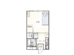 グリーン荘 A棟【1階】の間取り