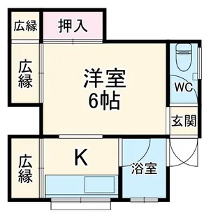 HEAVENichinomiya【1階】の間取り