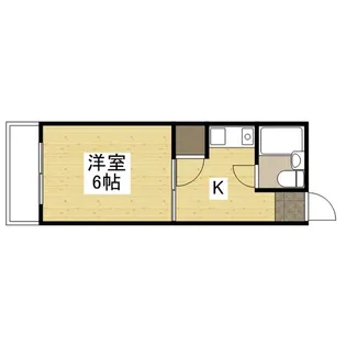 サニーレジデンス【3階】の間取り