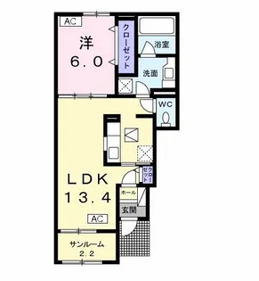 ZEN【1階】の間取り