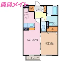 セピアコート【1階】の間取り