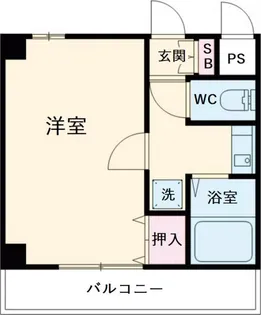 大阪府藤井寺市野中5【マンション】の間取り