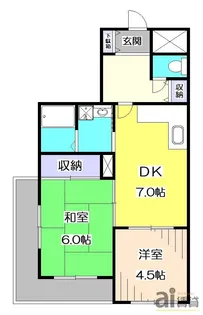 東京都練馬区谷原1【マンション】の間取り