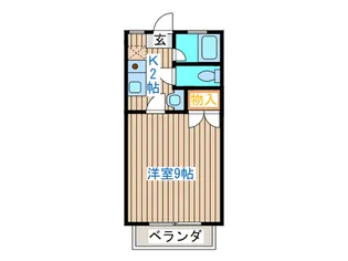 ハピネスTORINO I【2階】の間取り