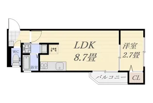 GRANVERDE SHIMOARATAII【3階】の間取り