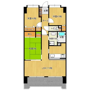 アーバン都城【2階】の間取り