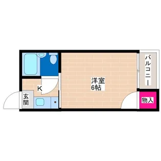 ピリカ平野宮町【3階】の間取り