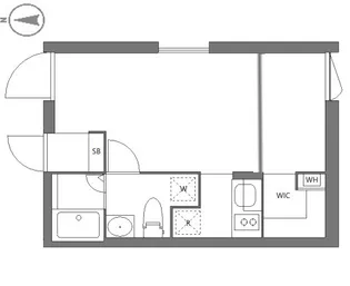 フラッフィー落合南長崎【1階】の間取り