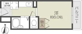 大阪府茨木市春日2【マンション】の間取り