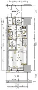 兵庫県神戸市兵庫区松原通5【マンション】の間取り