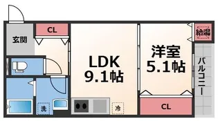 Act布施【3階】の間取り