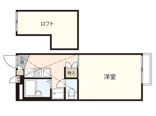 ウイングス馬木【1階】の間取り