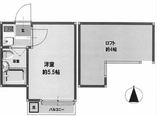 フェリーチェ壱番館【2階】の間取り