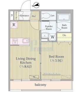 AIFLAT MEJIRO【2階】の間取り