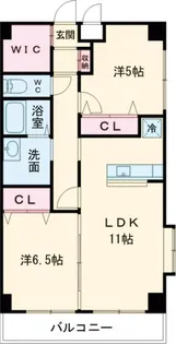 クープル南原【3階】の間取り