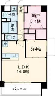 グランコート高槻【2階】の間取り