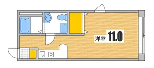 和原ビル【2階】の間取り
