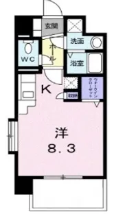 サクラディア【1階】の間取り