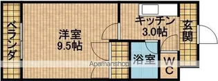 サンライズヒルズ【1階】の間取り