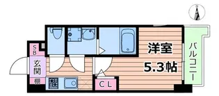 SOLASIA residence 千里丘【4階】の間取り