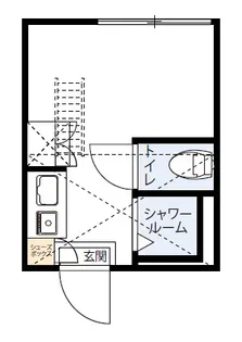 シャンピニオン高円寺【2階】の間取り