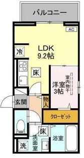 埼玉県さいたま市南区白幡4【アパート】の間取り