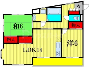 PLENDY松戸新田【1階】の間取り