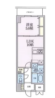 東京都墨田区押上1【マンション】の間取り