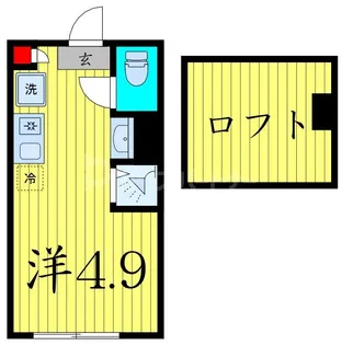 SUNNY HILLS 新小岩 仮称)松島四丁目(4)【1階】の間取り