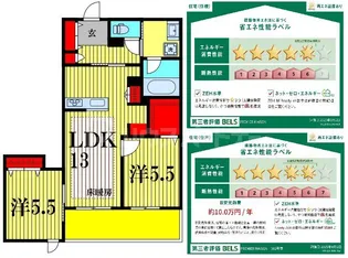 プレミアメゾン【3階】の間取り