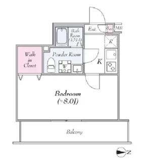 AXAS池上Sta.【4階】の間取り