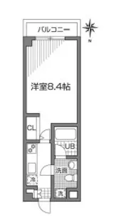ジョイリーフ仙川【2階】の間取り