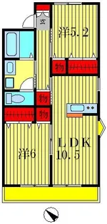 グランデール【1階】の間取り