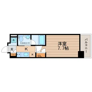 レジデンス片平【12階】の間取り