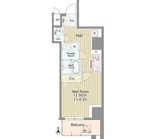 アウローラ【9階】の間取り