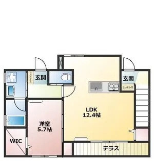 La・Olive【1階】の間取り